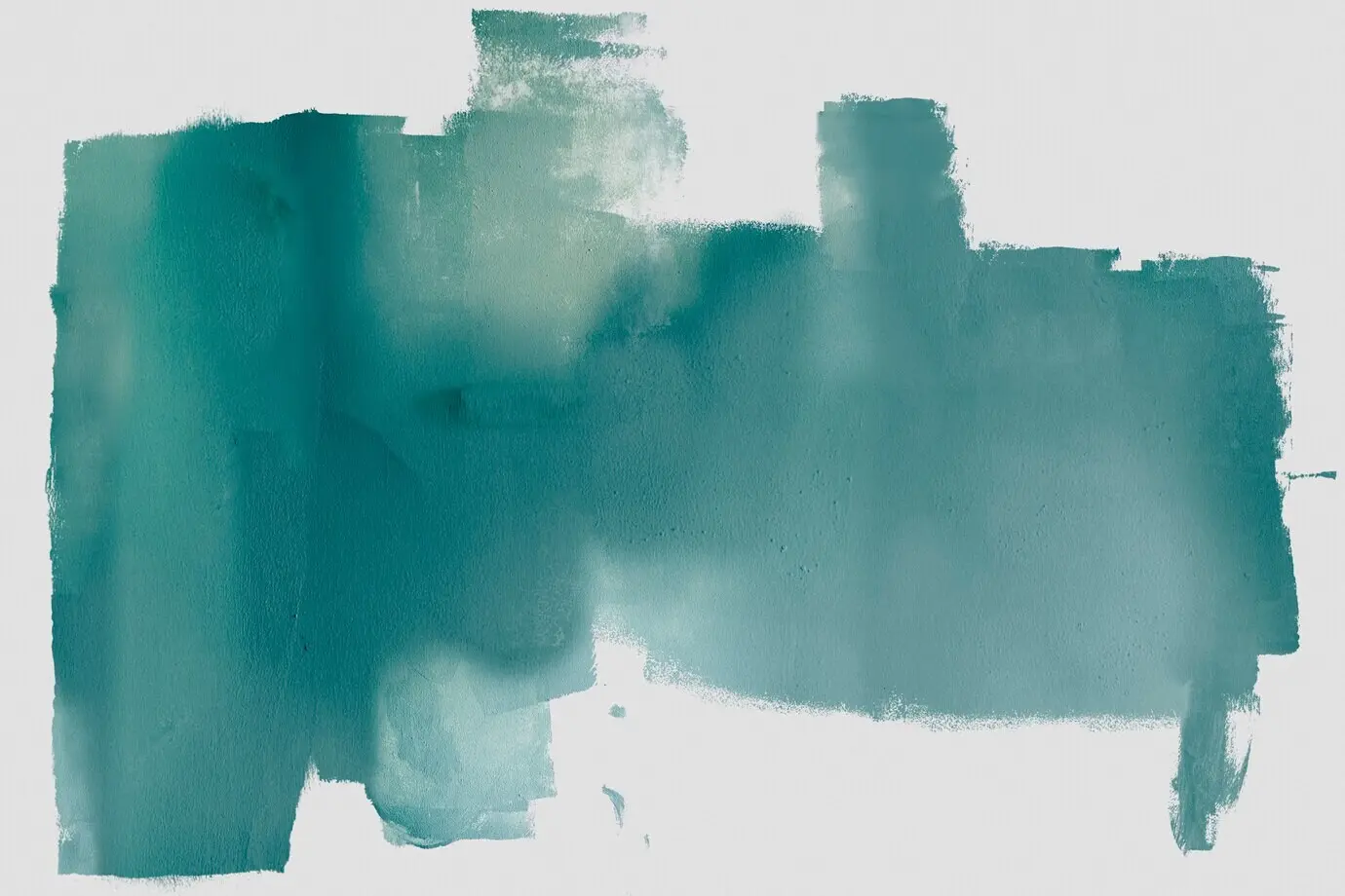 Farbe auf einer Leinwand